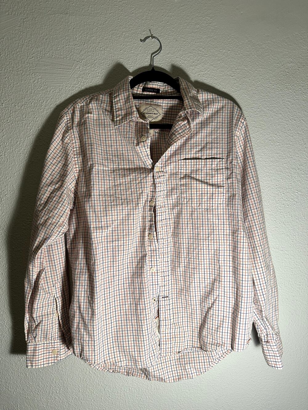 Saint johns bay checkered button down